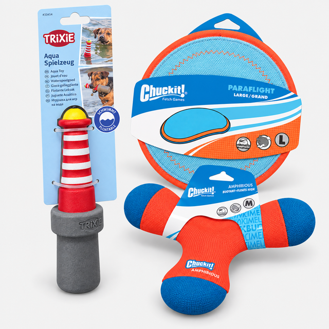 Waterspeelgoed voor honden