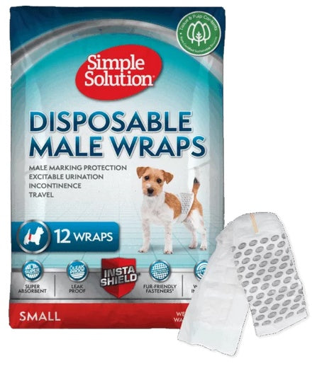 Simple Solution Pieluchy jednorazowe dla psów S 12szt.