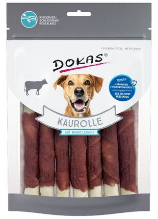 Dokas Pies Rolki z wołowiną 190g