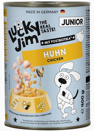 Lucky Jim Classic Junior Kurczak puszka 400g