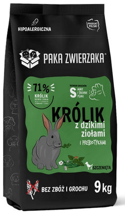 Paka Zwierzaka Seventh Heaven Królik z dzikimi ziołami Puppy S 9kg