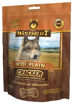 Wolfsblut Dog Cracker Wide Plain - konina i bataty 225g
