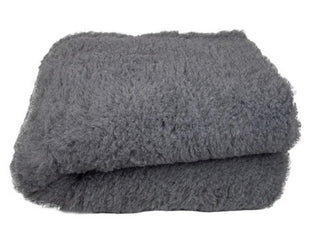 BUBA Dry Bed Legowisko bez antypoślizgów  28mm 100x75cm szare z zielonym spodem [A104]