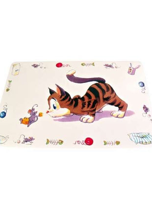 Trixie Napfunterlage COMIC KATZE