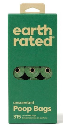 Earth Rated Woreczki ekologiczne do zbierania odchodów 21x15szt bezzapachowe