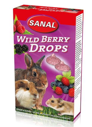 Sanal Knaagdier 3-Pack Drops Yogurt / Salad / Wild Berry
