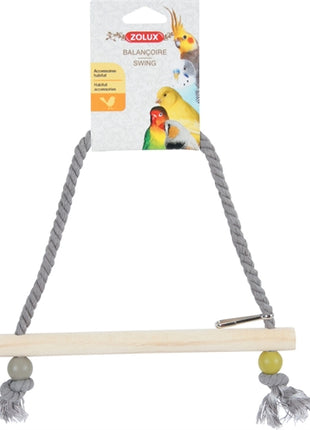 Zolux Schommel Hout Met Touw Assorti