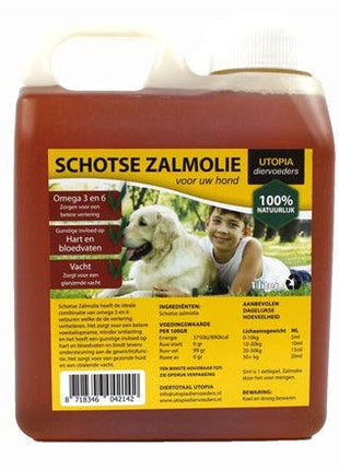 Utopia Schotse Zalmolie Naturel