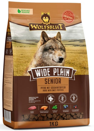 Wolfsblut Dog Wide Plain Senior - konina i bataty 1kg