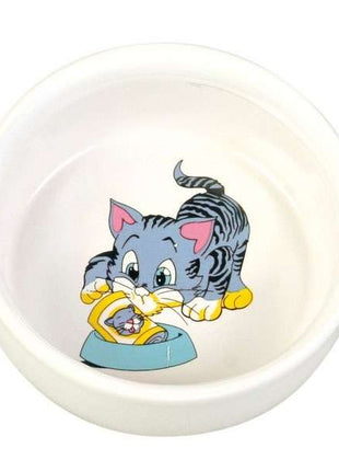 Trixie Keramiknapf Katzenmotiv -0,3 l