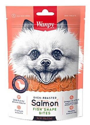 Wanpy Oven-Roasted Salmon Fish Shape Bites