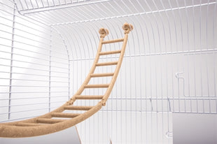 Imac Vogelkooi Fiona Deluxe Taupe / Wit