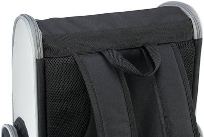 Trixie Hondentas Rugtas Chloe Lichtgrijs / Zwart