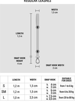 Morso Hondenriem Gerecycled Power Flow Zwart