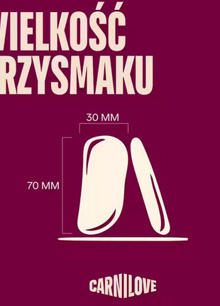 Carnilove Dog Jerky Beef Fillet - wołowina filet 100g