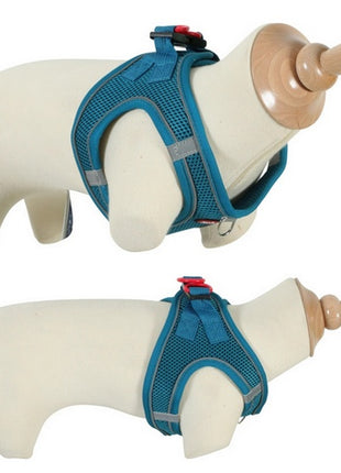 Zolux Szelki oddychające z siatki S turkusowe