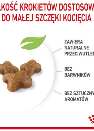 Royal Canin Kitten karma sucha dla kociąt od 4 do 12 miesiąca życia 400g