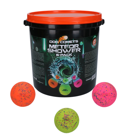 Dog Comets Meteor Shower (Emmer met 6 M Stardust ballen)
