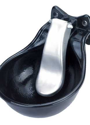 Drinkbak metaal met lepel