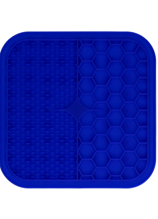 Eat Slow Live Longer Lick Mat Duo M Blauw