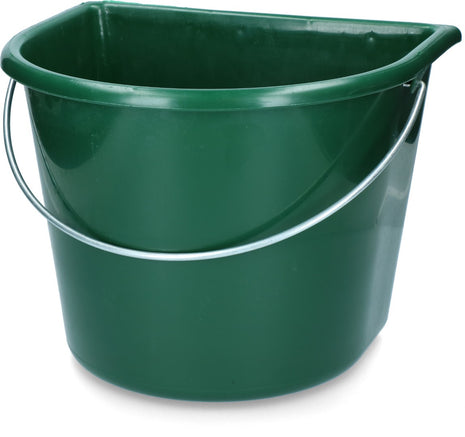 Emmer met vlakke kant 15 l Groen