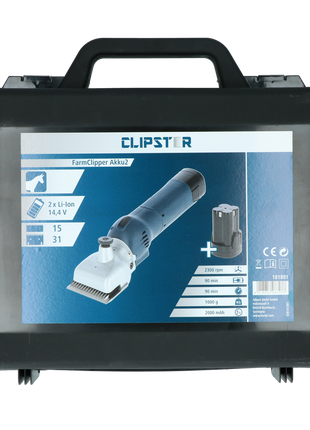 Clipster FarmClipper Akku2 Paard