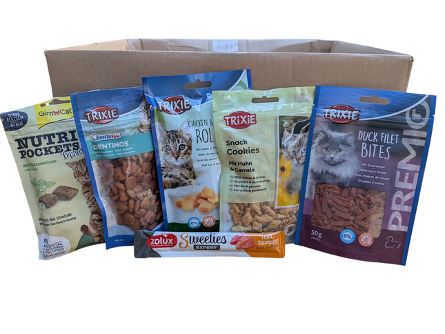 Tillgänglig inom kort - Fidello katt-snackpaket