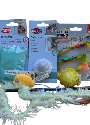 Fidello Lekpaket för Katter &amp; Kattaungar - Lek, utmaning och underhållning i ett!