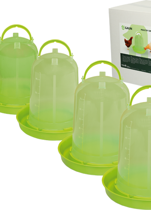 Gaun Pluimvee Drinktoren Limoengroen