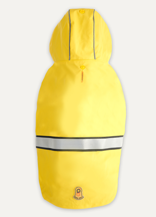 Goo-eez Reflective Hooded Raincoat Geel/Grijs