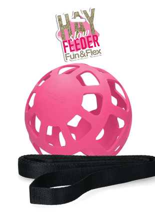 Hay Slow Feeder Fun & Flex Roze