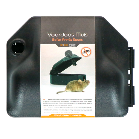 Knock Pest Voerdoos Muis incl. Sleutel