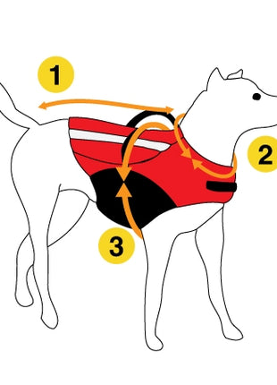 Dog Armor Knockdown Coat (Insect Shield) XXXXS (20cm ruglengte)