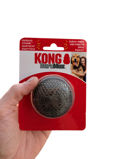 Kong Duramax Ball - Extremt stark hundboll med pipljud