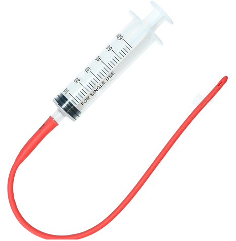 Lammerensonde 48 cm + spuit 60 ml