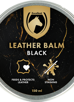 Excellent Leder & Zadel Balm Zwart