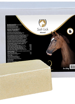 Excellent Horse Salt Lick Mineral 3 x 2 kg