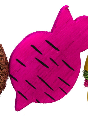 Pawise Wooden Loofah Pretty Toys No2