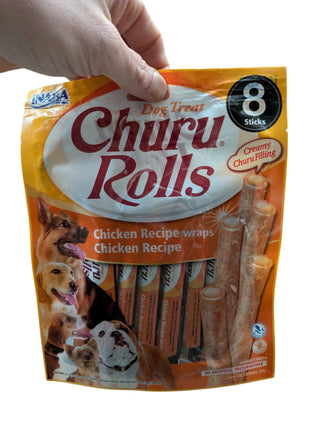 Inaba Dog Churu Rolls Kycklingwraps Recept