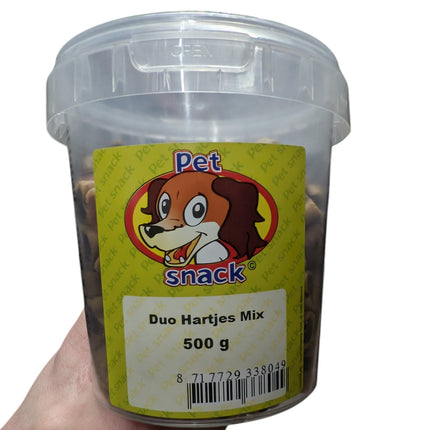 Petsnack Duo Hjärtan Mix