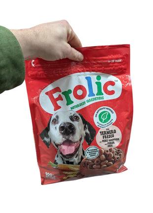 Frolic Dry With Beef - Prisvärt hundfoder med nötkött och grönsaker - 2,6 kg