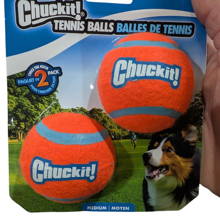 Chuckit Tennisboll – Hållbar och säker hundleksak – Olika storlekar