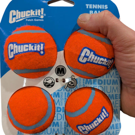 Chuckit Tennisboll – Hållbar och säker hundleksak – Olika storlekar