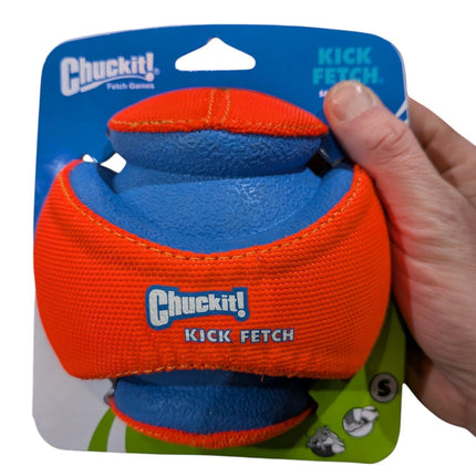 Chuckit Kick Fetch – Robust fotboll för hundar