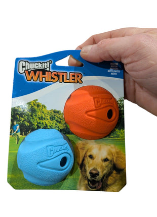 Chuckit Hundleksak The Whistler – Visslingsboll