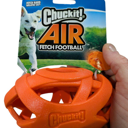 Chuckit Breathe Right Football - innovativ hundleksak