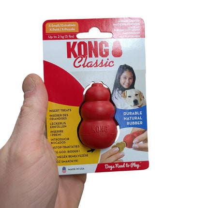 Kong Classic Red – Den originella och mest älskade hundleksaken