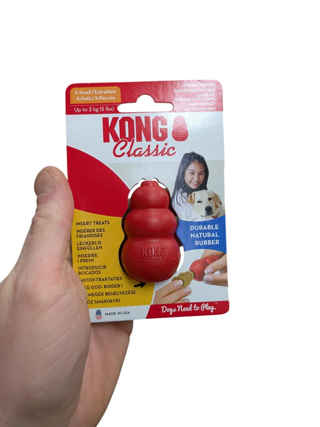 Kong Classic Red – Den originella och mest älskade hundleksaken