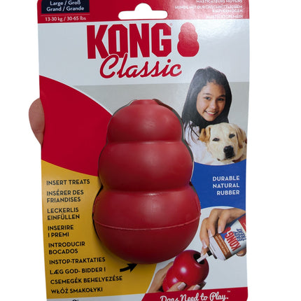 Kong Classic Red – Den originella och mest älskade hundleksaken