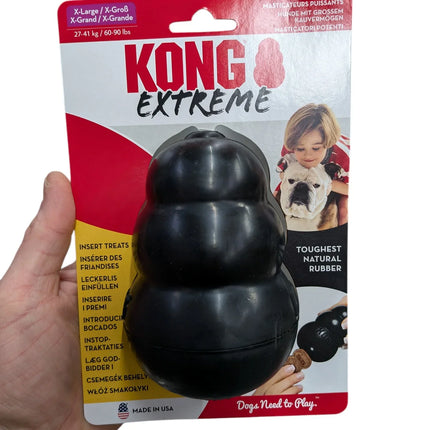 Kong Extreme Black - interaktiv leksak